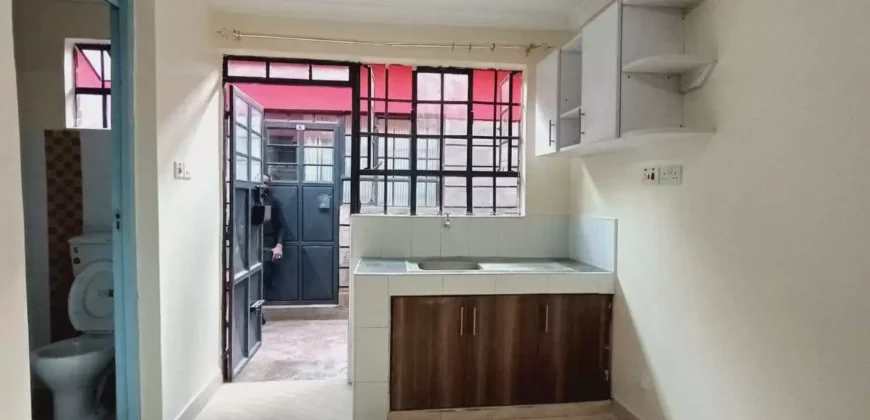 Spacious bedsitter to let in Lower kabete