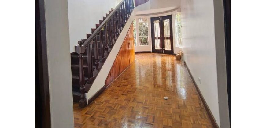 4 bedroom maisonette plus 2 DSQ for rent in Kilimani